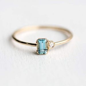 Dainty Zircon Ring